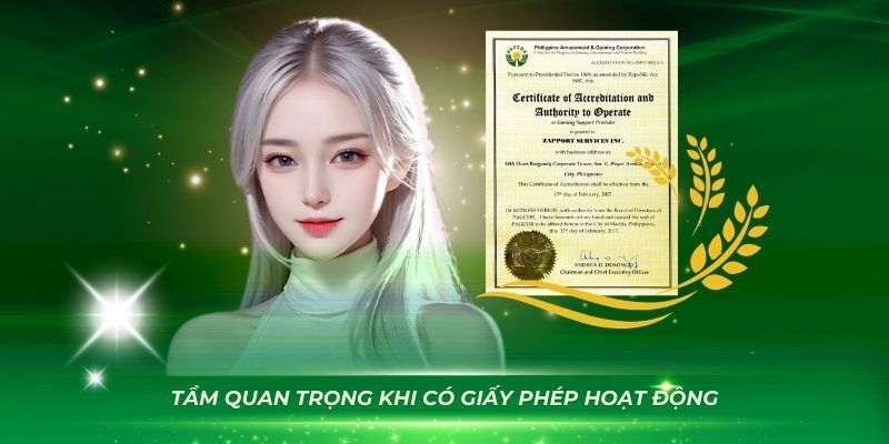 Ý nghĩa của giấy phép kinh doanh